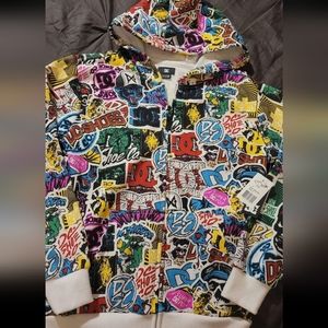 Boys NWT DC hoodie size small 8/10